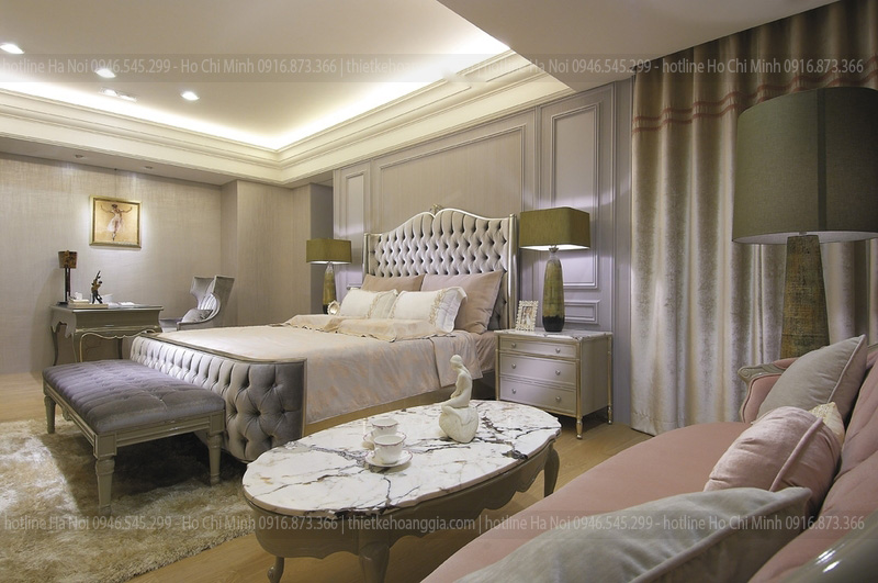 thiet ke noi that nha pho 2 tang ha noi 6